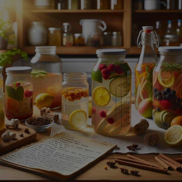 Comment créer des boissons fermentées maison pour une digestion améliorée ?