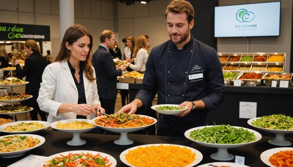 Traiteur pour salons professionnels : saveurs écoresponsables à paris